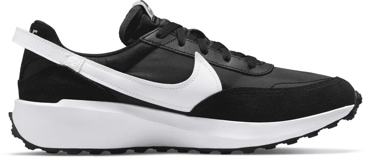 Nike Men's Waffle Debut Shoes in Black | DH9522-001 - Image 4