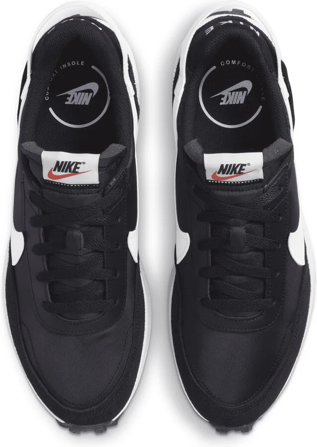 Nike Men's Waffle Debut Shoes in Black | DH9522-001 - Image 5