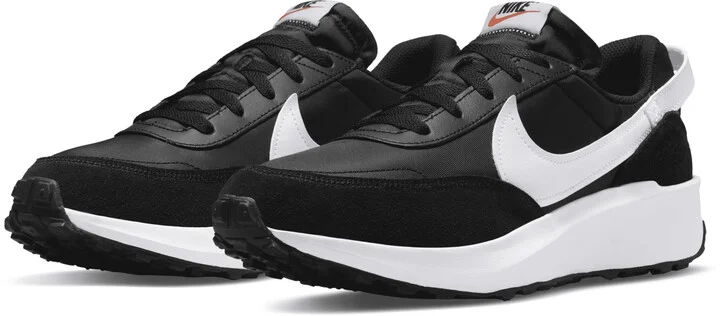 Nike Men's Waffle Debut Shoes in Black | DH9522-001 - Image 6