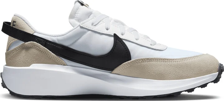 Nike Men's Waffle Debut Shoes in White | DH9522-103 - Image 3