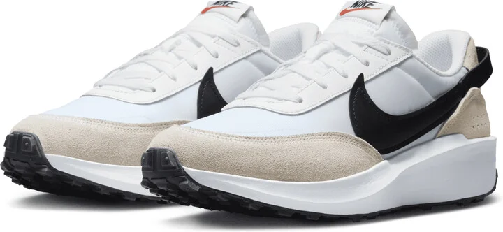 Nike Men's Waffle Debut Shoes in White | DH9522-103 - Image 5