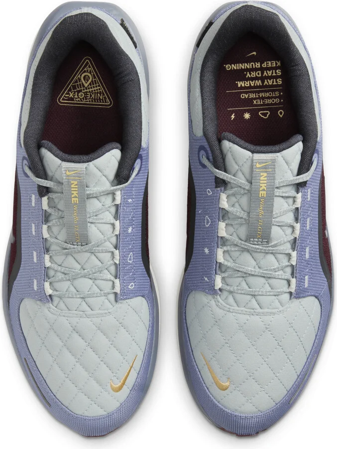 Nike Men's Winflo 11 GORE-TEX Waterproof Road Running Shoes in Grey | FQ1358-003 - Image 4