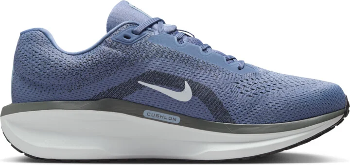 Nike Men's Winflo 11 Road Running Shoes (Extra Wide) in Blue | FQ8937-403 - Image 3