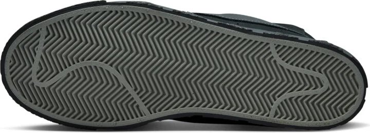 Nike Men's Zoom Blazer Mid Skate Shoes in Grey | FQ0792-001 - Image 2