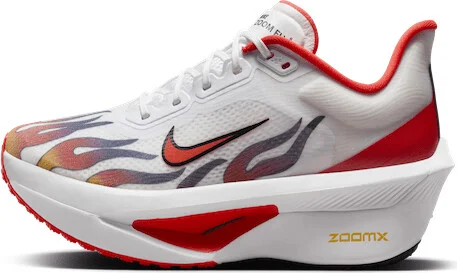 Nike Men's Zoom Fly 6 PRM Road Racing Shoes in White | HQ3498-100