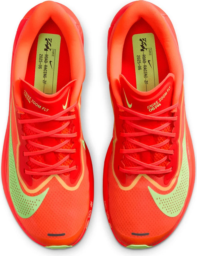 Nike Men's Zoom Fly 6 Road Racing Shoes in Red | FN8454-601 - Image 4