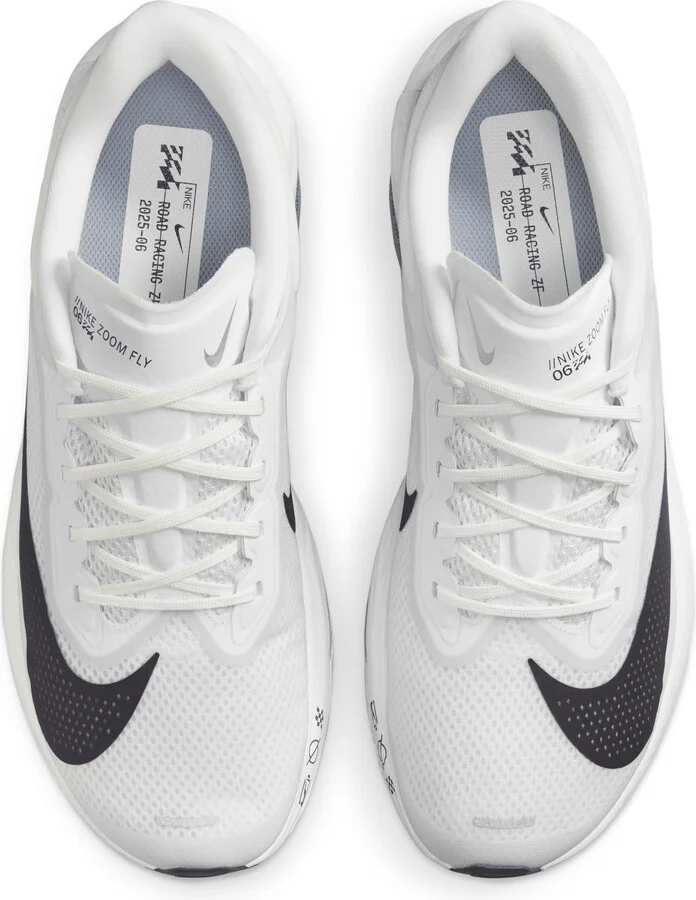 Nike Men's Zoom Fly 6 Road Racing Shoes in White | FN8454-104 - Image 4
