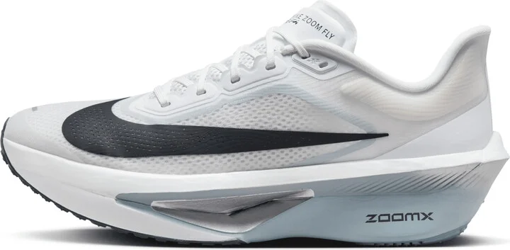 Nike Men's Zoom Fly 6 Road Racing Shoes in White | FN8454-104