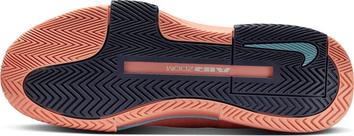 Nike Men's Zoom GP Challenge 1 Hard Court Tennis Shoes in Orange | FB3147-800 - Image 2