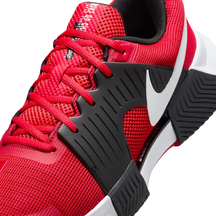 Nike Men's Zoom GP Challenge 1 Hard Court Tennis Shoes in Red | FB3147-600 - Image 7