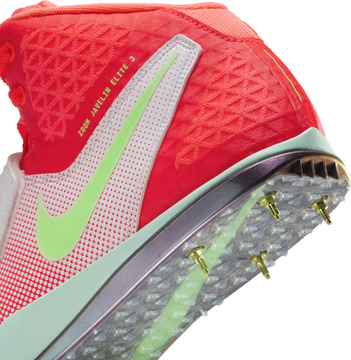 Nike Men's Zoom Javelin Elite 3 Track & Field Throwing Spikes in White | FZ9626-100 - Image 9