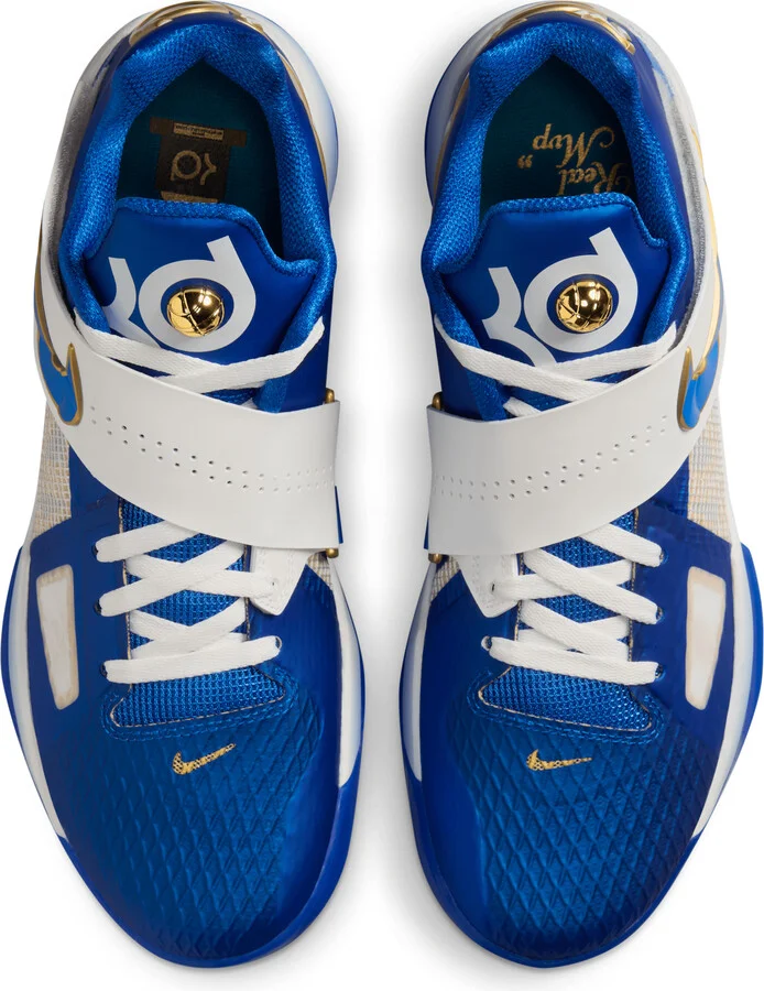 Nike Men's Zoom KD 4 Shoes in Blue | FZ3540-400 - Image 4