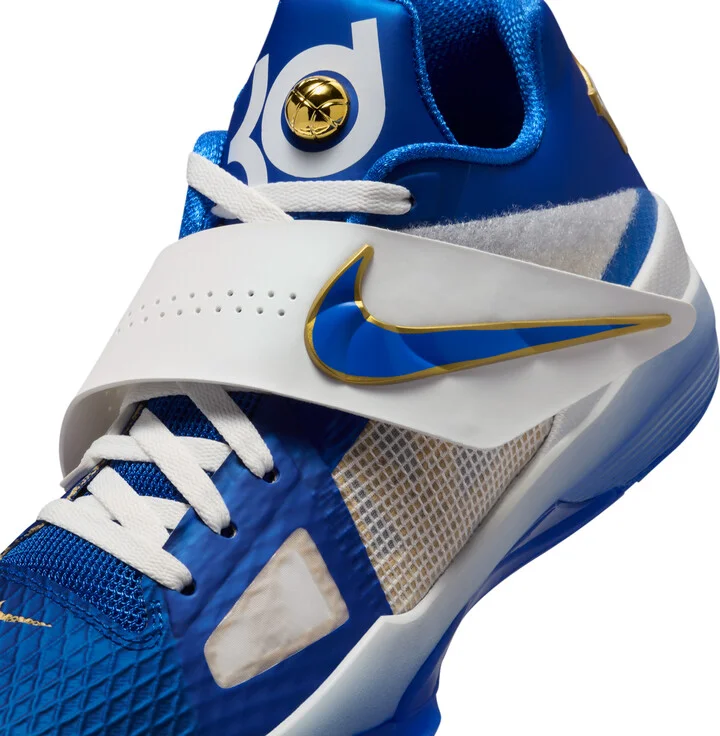 Nike Men's Zoom KD 4 Shoes in Blue | FZ3540-400 - Image 7