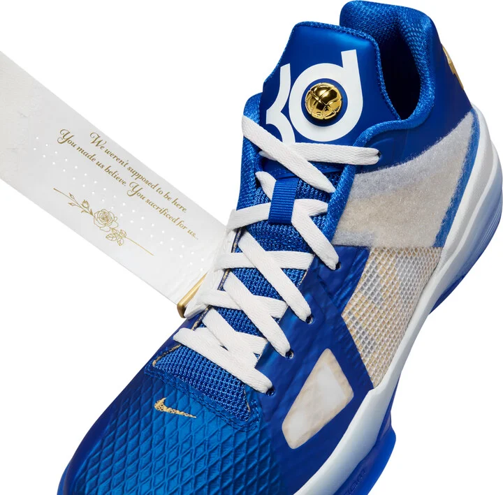 Nike Men's Zoom KD 4 Shoes in Blue | FZ3540-400 - Image 10