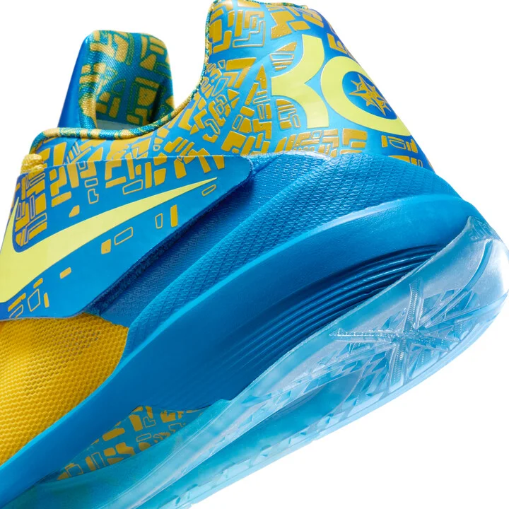 Nike Men's Zoom KD 4 Shoes in Blue | FZ5916-400 - Image 8