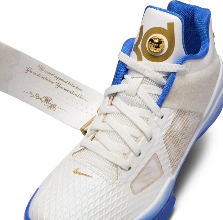 Nike Men's Zoom KD 4 Shoes in White | IB3546-100 - Image 11