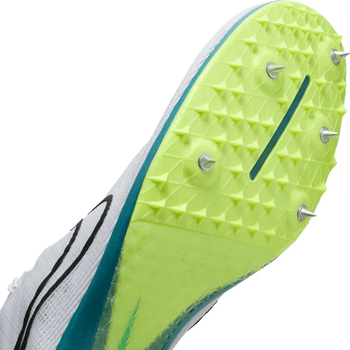 Nike Men's Zoom Mamba 6 Track & Field Distance Spikes in White | DR2733-102 - Image 7