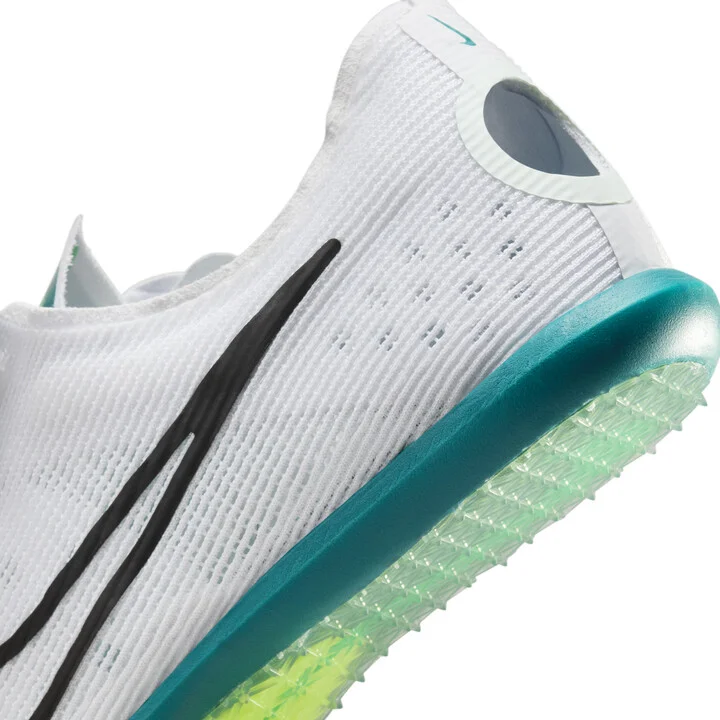 Nike Men's Zoom Mamba 6 Track & Field Distance Spikes in White | DR2733-102 - Image 9