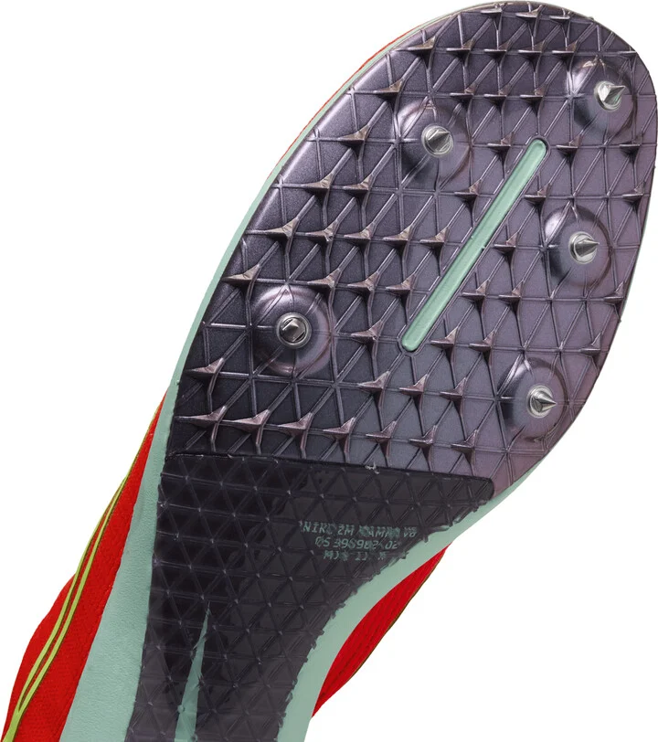 Nike Men's Zoom Mamba Track & Field Distance Spikes in Red | DR2733-601 - Image 7