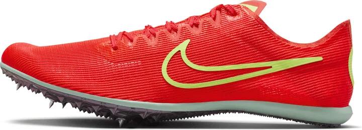 Nike Men's Zoom Mamba Track & Field Distance Spikes in Red | DR2733-601