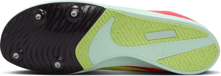 Nike Men's Zoom Rival Distance Track & Field Distance Spikes in Red | FZ9653-600 - Image 2