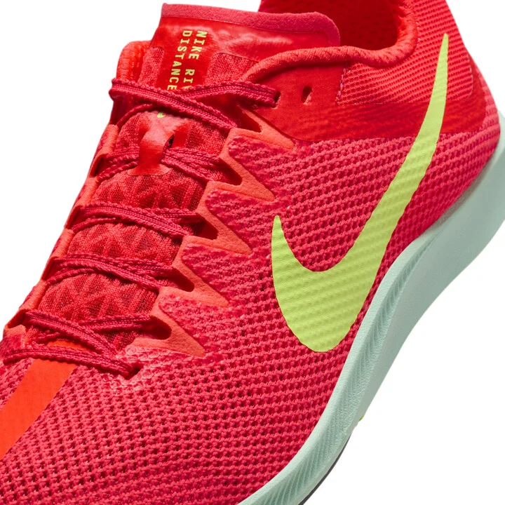 Nike Men's Zoom Rival Distance Track & Field Distance Spikes in Red | FZ9653-600 - Image 8