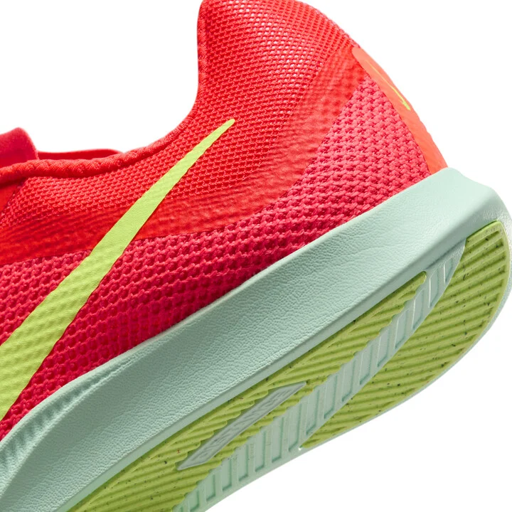 Nike Men's Zoom Rival Distance Track & Field Distance Spikes in Red | FZ9653-600 - Image 9