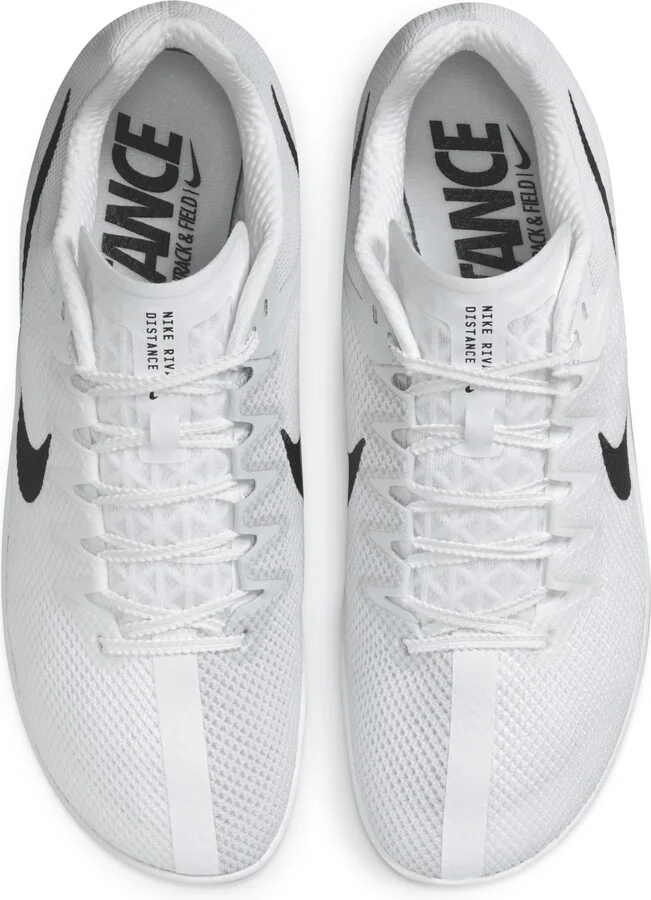 Nike Men's Zoom Rival Distance Track & Field Distance Spikes in White | FZ9653-100 - Image 4