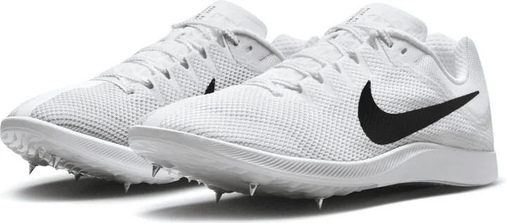 Nike Men's Zoom Rival Distance Track & Field Distance Spikes in White | FZ9653-100 - Image 5