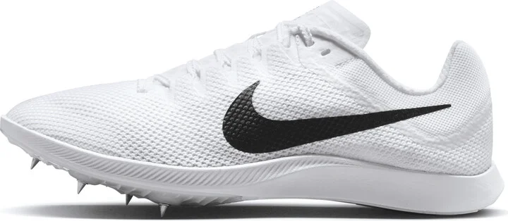 Nike Men's Zoom Rival Distance Track & Field Distance Spikes in White | FZ9653-100