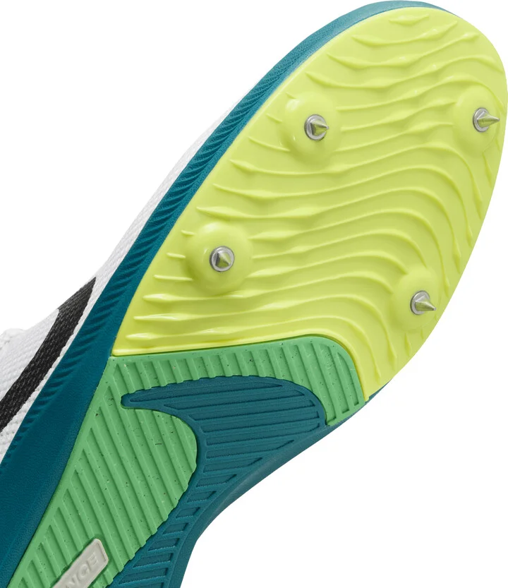 Nike Men's Zoom Rival Distance Track & Field Distance Spikes in White | FZ9653-102 - Image 7