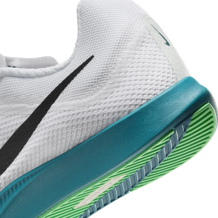 Nike Men's Zoom Rival Distance Track & Field Distance Spikes in White | FZ9653-102 - Image 9