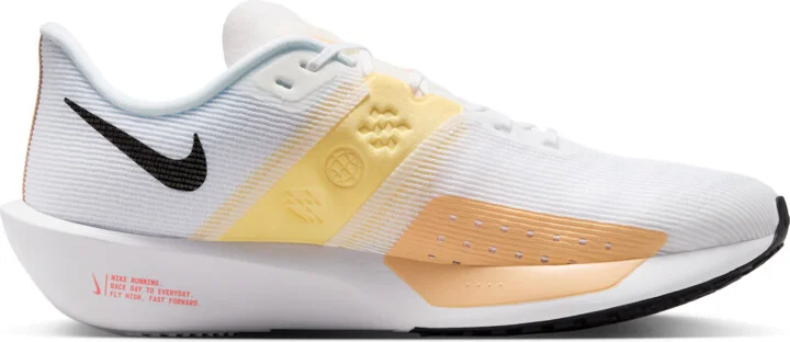 Nike Men's Zoom Rival Fly 4 Road Racing Shoes in White | FV6040-103 - Image 3