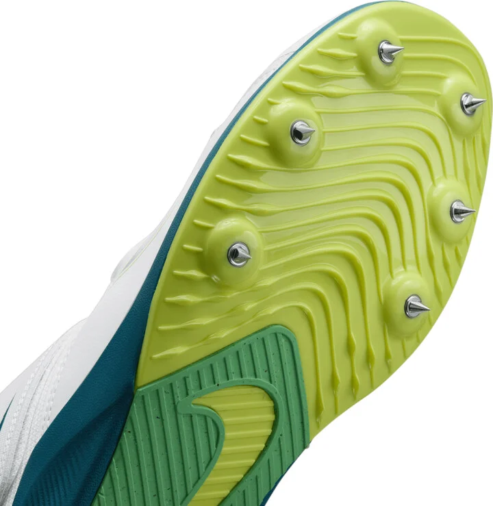 Nike Men's Zoom Rival Jump Track & Field Jumping Spikes in White | DR2756-100 - Image 7