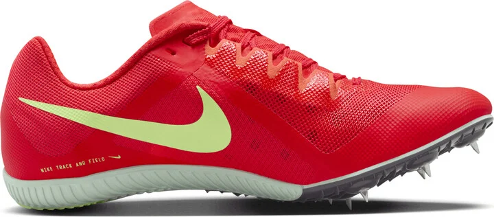 Nike Men's Zoom Rival Multi Track & Field Multi-Event Spikes in Red | FZ9664-600 - Image 3