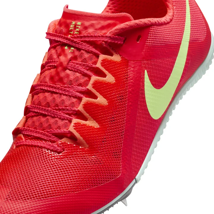 Nike Men's Zoom Rival Multi Track & Field Multi-Event Spikes in Red | FZ9664-600 - Image 8