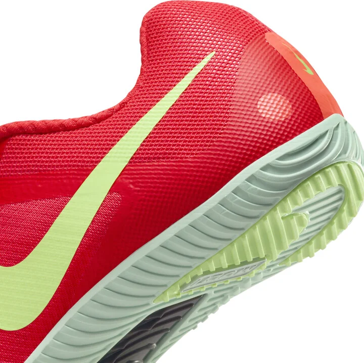 Nike Men's Zoom Rival Multi Track & Field Multi-Event Spikes in Red | FZ9664-600 - Image 9