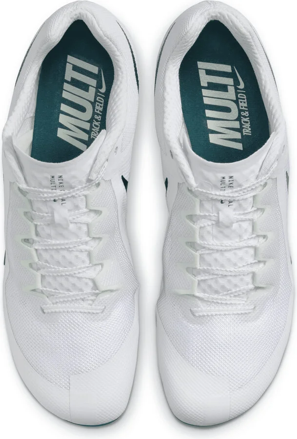 Nike Men's Zoom Rival Multi Track & Field Multi-Event Spikes in White | FZ9664-102 - Image 4