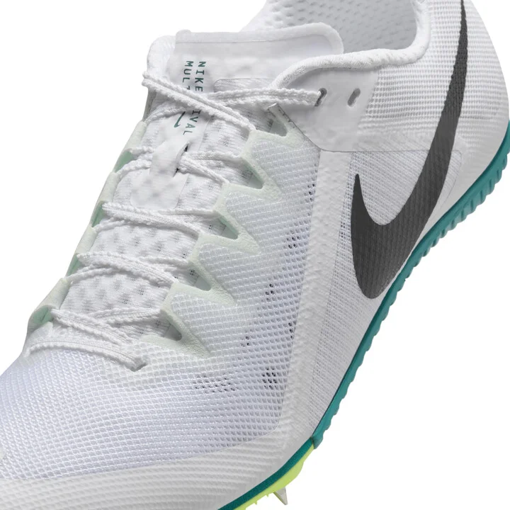 Nike Men's Zoom Rival Multi Track & Field Multi-Event Spikes in White | FZ9664-102 - Image 8