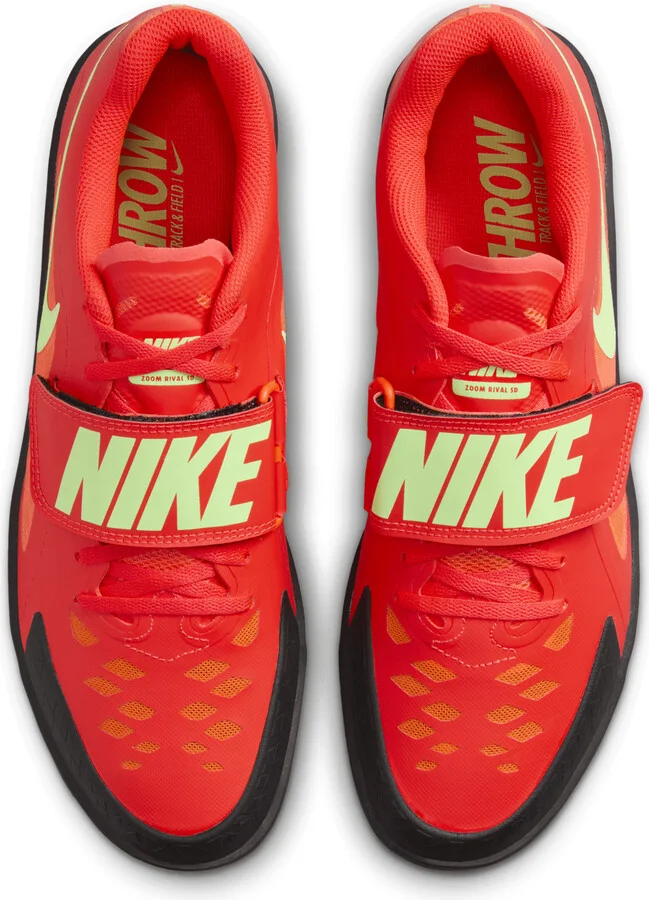 Nike Men's Zoom Rival SD 2 Track & Field Throwing Shoes in Red | FZ9665-600 - Image 4