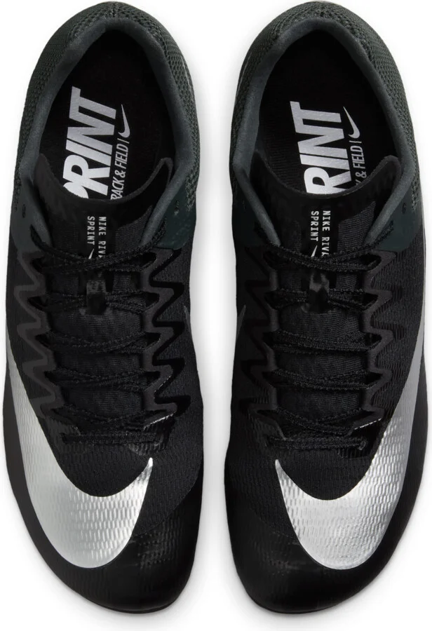 Nike Men's Zoom Rival Sprint Track & Field Sprinting Spikes in Black | FZ9663-001 - Image 4