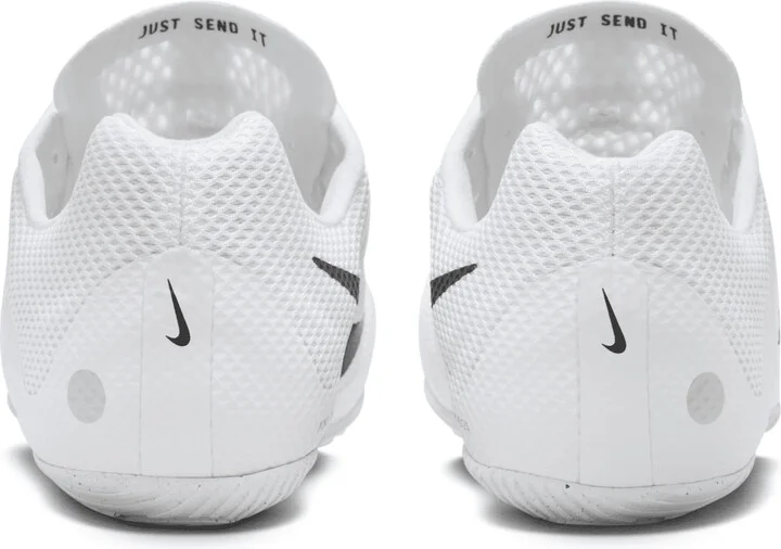 Nike Men's Zoom Rival Sprint Track & Field Sprinting Spikes in White | FZ9663-100 - Image 6