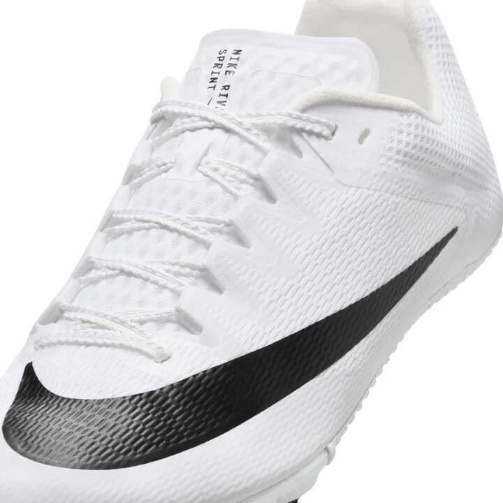 Nike Men's Zoom Rival Sprint Track & Field Sprinting Spikes in White | FZ9663-100 - Image 8