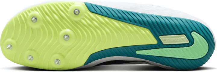 Nike Men's Zoom Rival Sprint Track & Field Sprinting Spikes in White | FZ9663-102 - Image 2