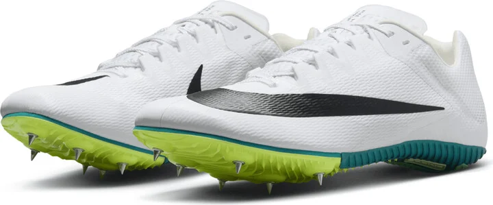 Nike Men's Zoom Rival Sprint Track & Field Sprinting Spikes in White | FZ9663-102 - Image 5