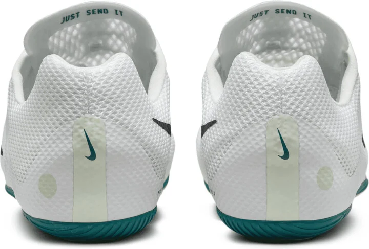 Nike Men's Zoom Rival Sprint Track & Field Sprinting Spikes in White | FZ9663-102 - Image 6
