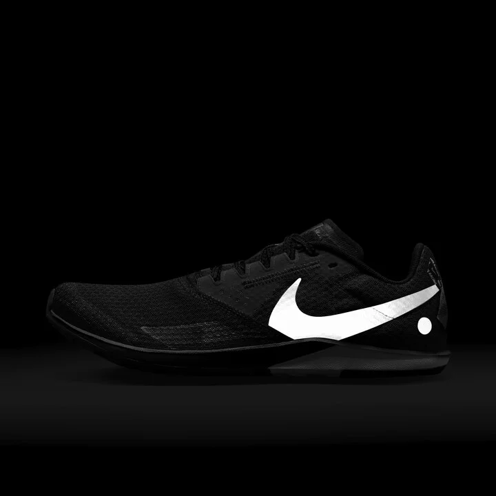 Nike Men's Zoom Rival Waffle 6 Road and Cross-Country Racing Shoes in Black | DX7998-001 - Image 9