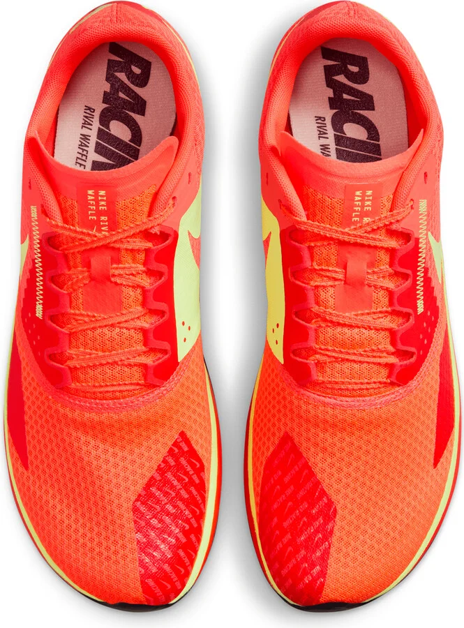 Nike Men's Zoom Rival Waffle 6 Road and Cross-Country Racing Shoes in Orange | DX7998-800 - Image 4