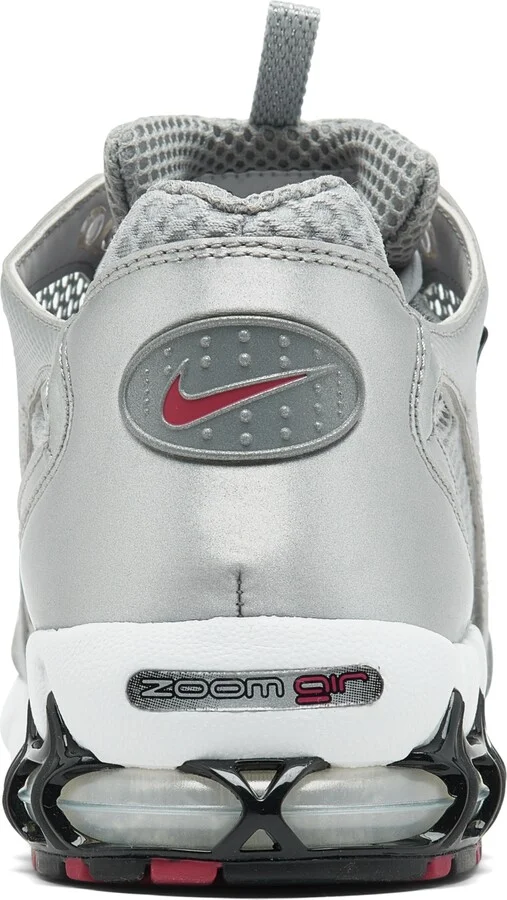Nike Men's Zoom Spiridon Cage 2 Casual Sneakers from Finish Line - Grey/Silver - Image 4