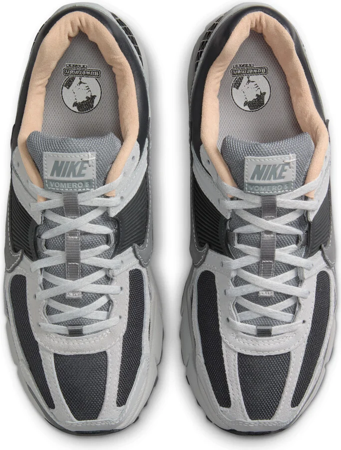 Nike Men's Zoom Vomero 5 Shoes in Grey | HV5982-001 - Image 4